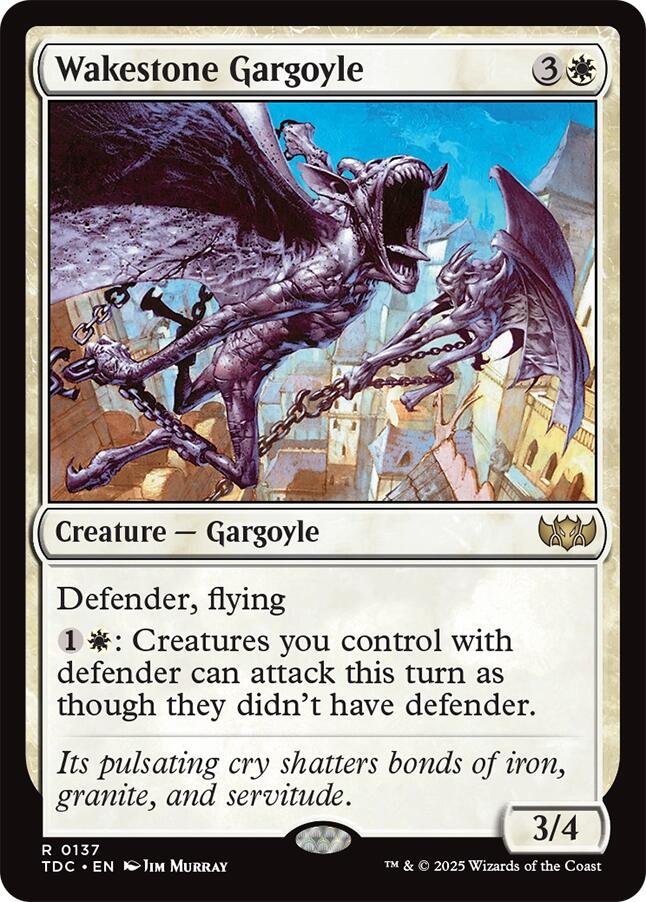 Wakestone Gargoyle [Tarkir: Dragonstorm Commander] | Good Games Cannington