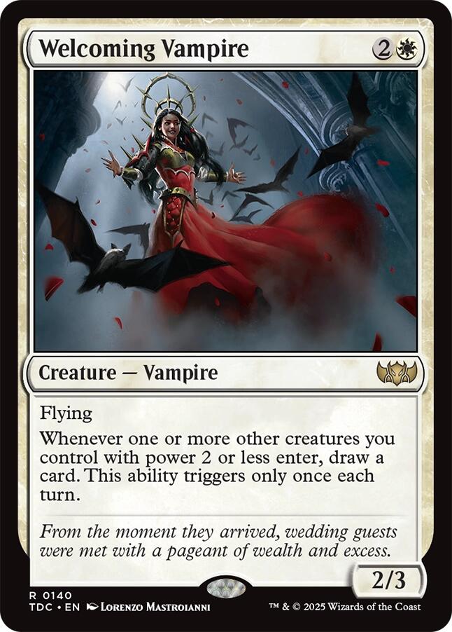 Welcoming Vampire [Tarkir: Dragonstorm Commander] | Good Games Cannington
