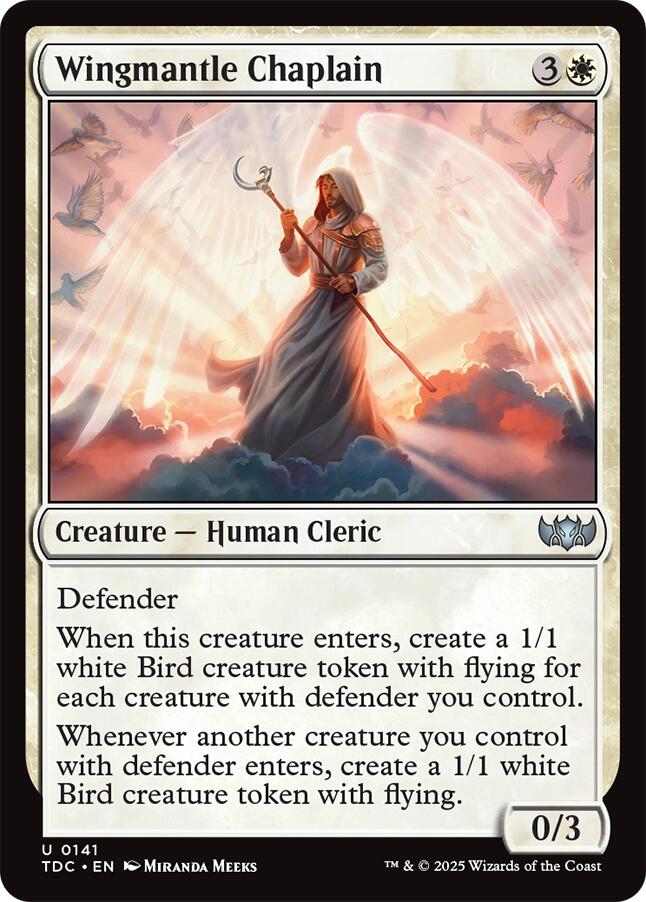 Wingmantle Chaplain [Tarkir: Dragonstorm Commander] | Good Games Cannington