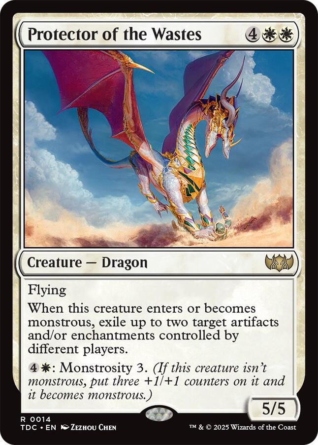 Protector of the Wastes [Tarkir: Dragonstorm Commander] | Good Games Cannington