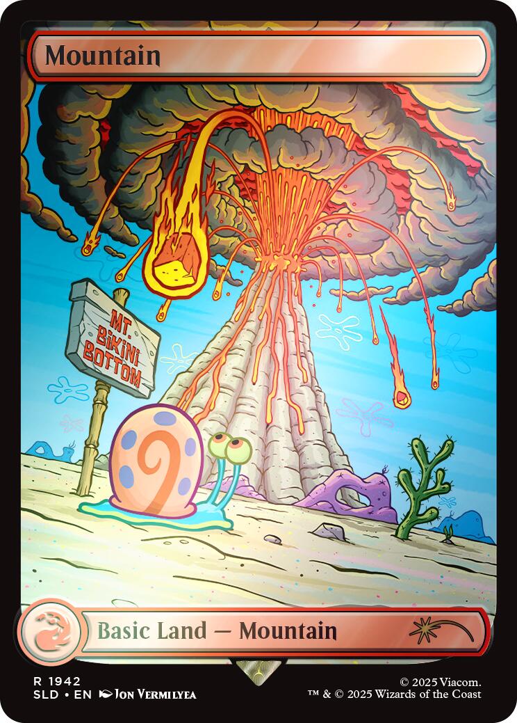 Mountain (1942) (Rainbow Foil) [Secret Lair Drop Series] | Good Games Cannington
