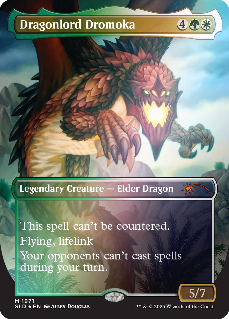 Dragonlord Dromoka (Rainbow Foil) [Secret Lair Drop Series] | Good Games Cannington
