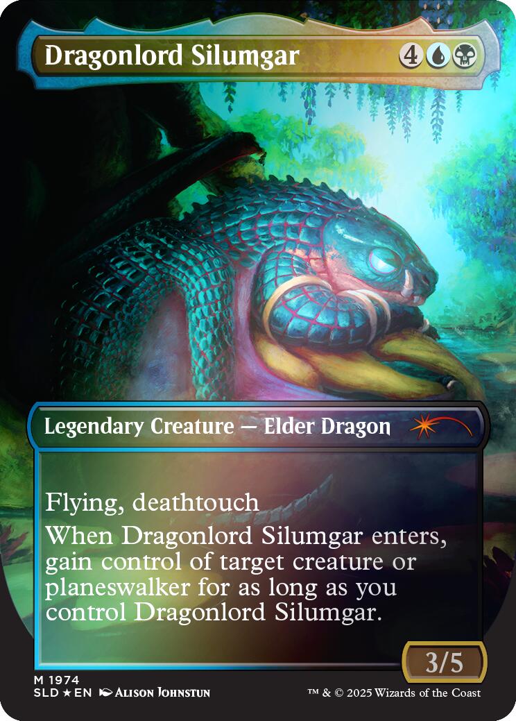 Dragonlord Silumgar (Rainbow Foil) [Secret Lair Drop Series] | Good Games Cannington