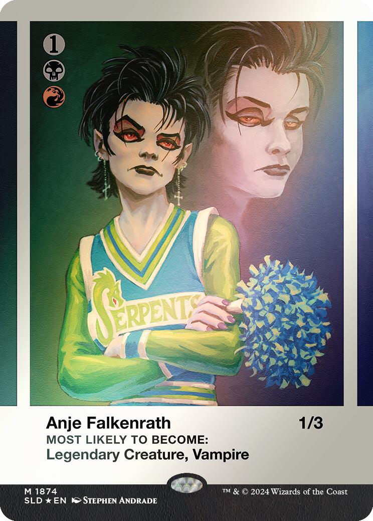 Anje Falkenrath (Rainbow Foil) [Secret Lair Drop Series] | Good Games Cannington