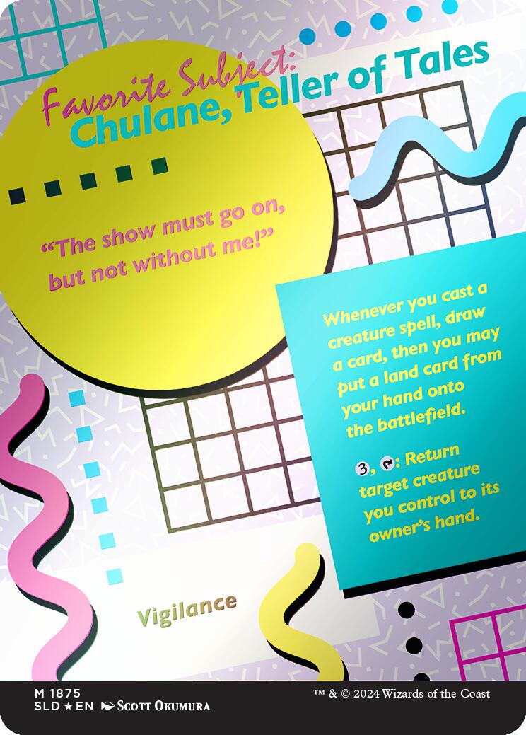 Chulane, Teller of Tales (Rainbow Foil) [Secret Lair Drop Series] | Good Games Cannington