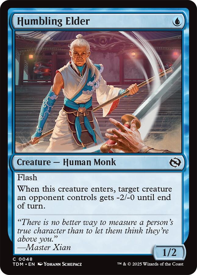 Humbling Elder [Tarkir: Dragonstorm] | Good Games Cannington