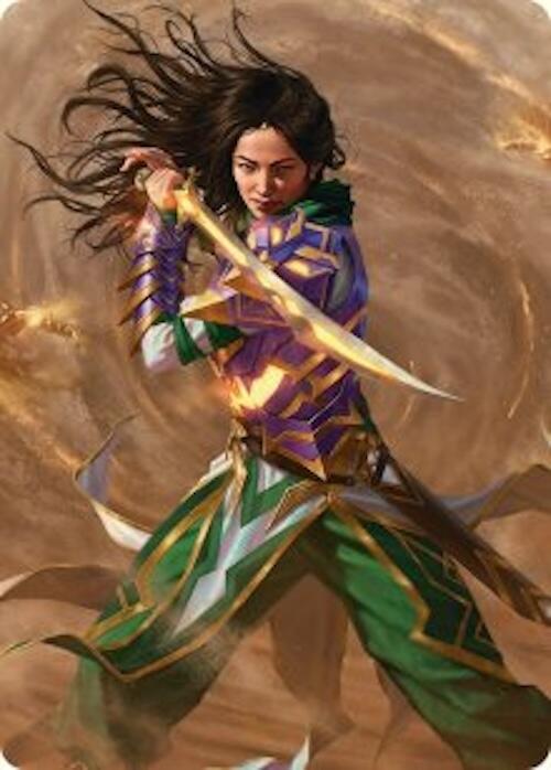 Descendant of Storms Art Card (2/54) [Tarkir: Dragonstorm Art Series] | Good Games Cannington