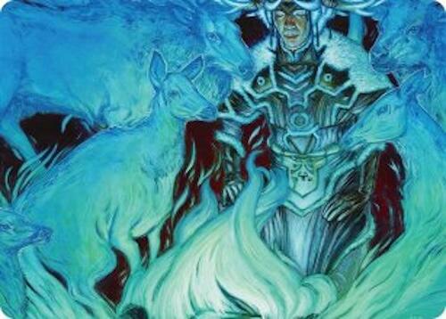 Unending Whisper Art Card (9/54) [Tarkir: Dragonstorm Art Series] | Good Games Cannington