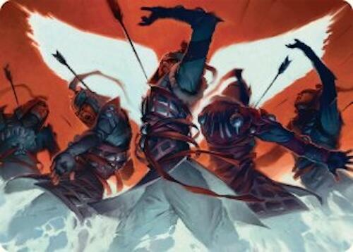 Desperate Measures Art Card (11/54) [Tarkir: Dragonstorm Art Series] | Good Games Cannington