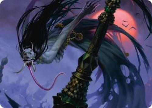 Qarsi Revenant Art Card (12/54) [Tarkir: Dragonstorm Art Series] | Good Games Cannington