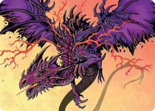 Stormshriek Feral Art Card (35/54) [Tarkir: Dragonstorm Art Series] | Good Games Cannington