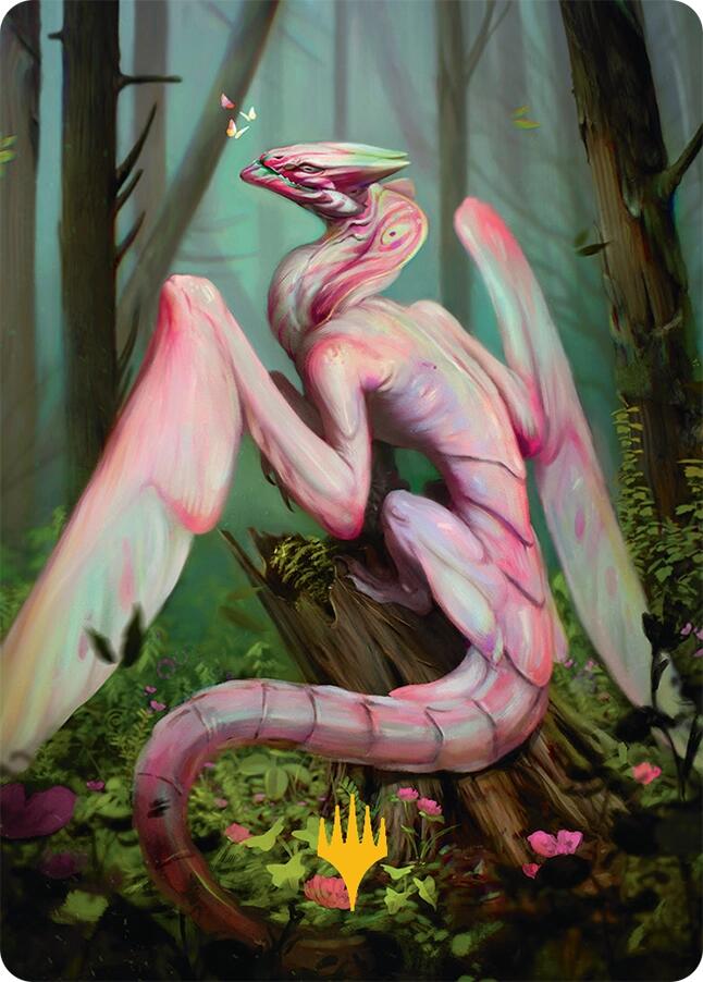Bloomvine Regent Art Card (46/54) (Gold-Stamped) [Tarkir: Dragonstorm Art Series] | Good Games Cannington