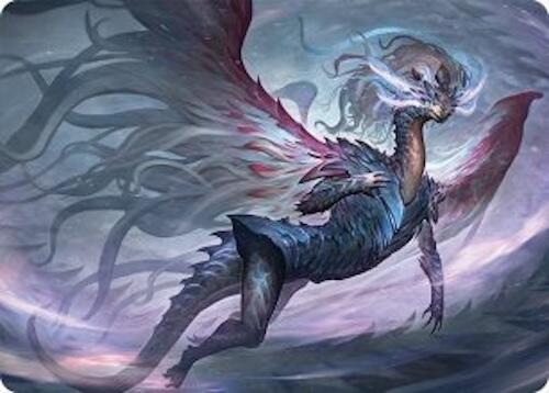 Shiko, Paragon of the Way Art Card (37/54) [Tarkir: Dragonstorm Art Series] | Good Games Cannington