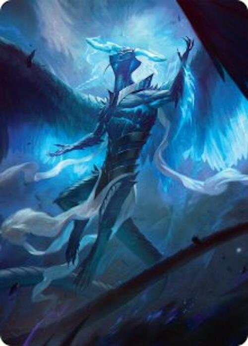Ugin, Eye of the Storms Art Card (1/54) [Tarkir: Dragonstorm Art Series] | Good Games Cannington