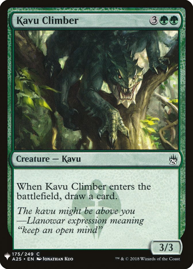 Kavu Climber [Mystery Booster] | Good Games Cannington