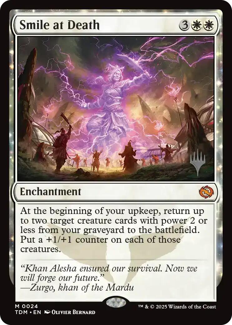 Smile at Death [Tarkir: Dragonstorm Promos] | Good Games Cannington