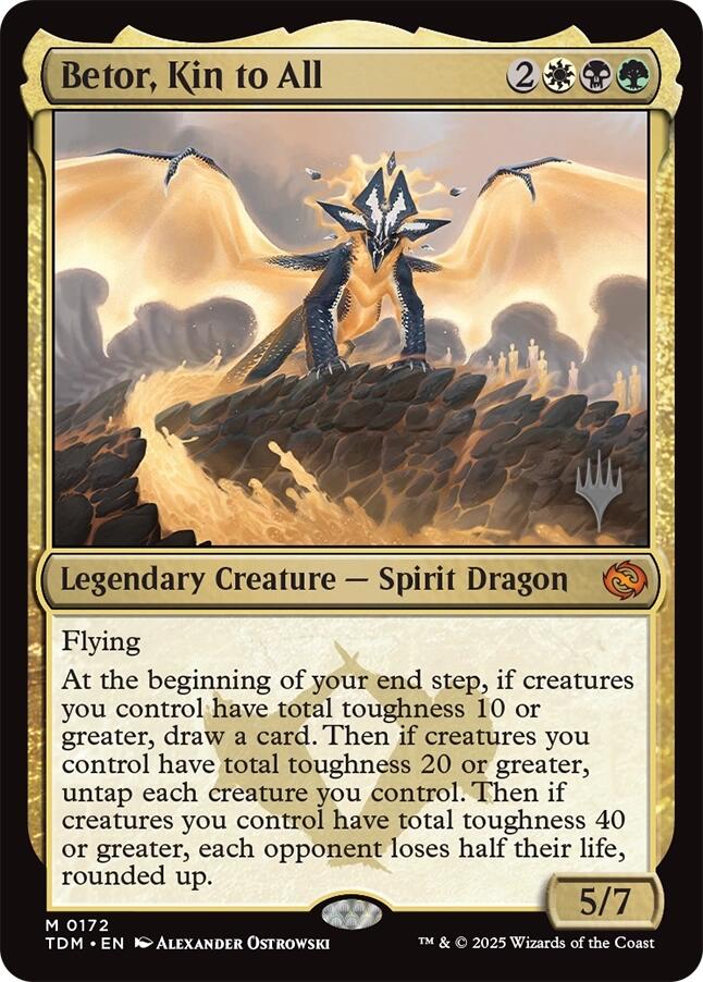Betor, Kin to All [Tarkir: Dragonstorm Promos] | Good Games Cannington