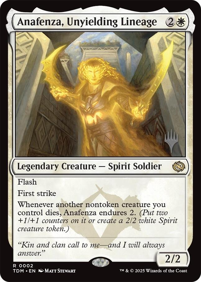 Anafenza, Unyielding Lineage [Tarkir: Dragonstorm Promos] | Good Games Cannington