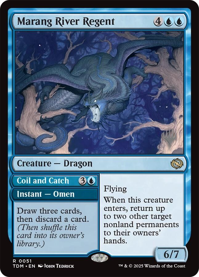 Marang River Regent [Tarkir: Dragonstorm Promos] | Good Games Cannington