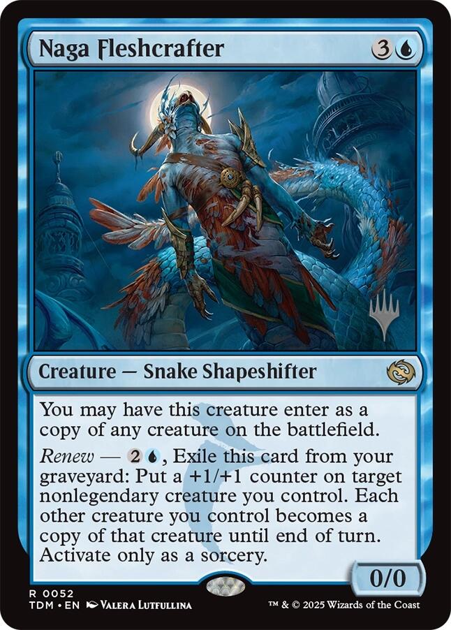 Naga Fleshcrafter [Tarkir: Dragonstorm Promos] | Good Games Cannington