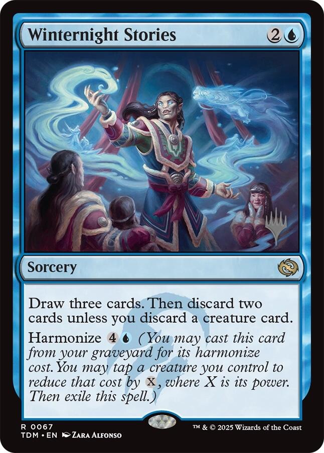Winternight Stories [Tarkir: Dragonstorm Promos] | Good Games Cannington