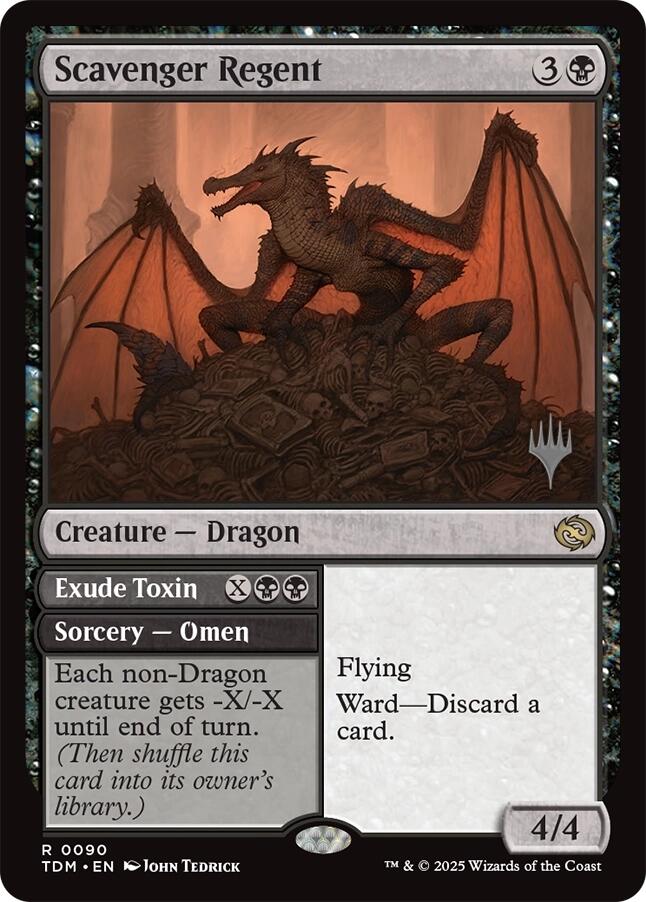 Scavenger Regent [Tarkir: Dragonstorm Promos] | Good Games Cannington