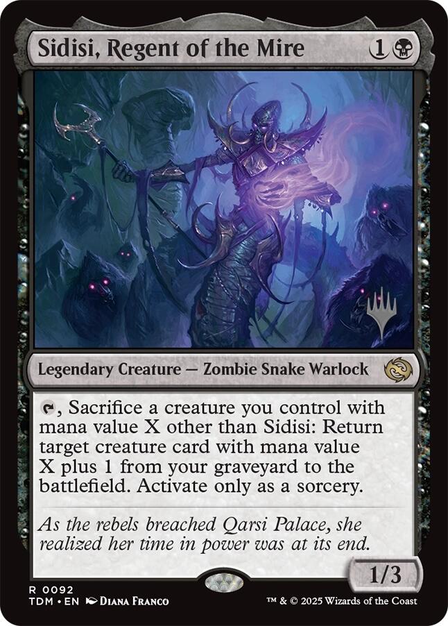 Sidisi, Regent of the Mire [Tarkir: Dragonstorm Promos] | Good Games Cannington