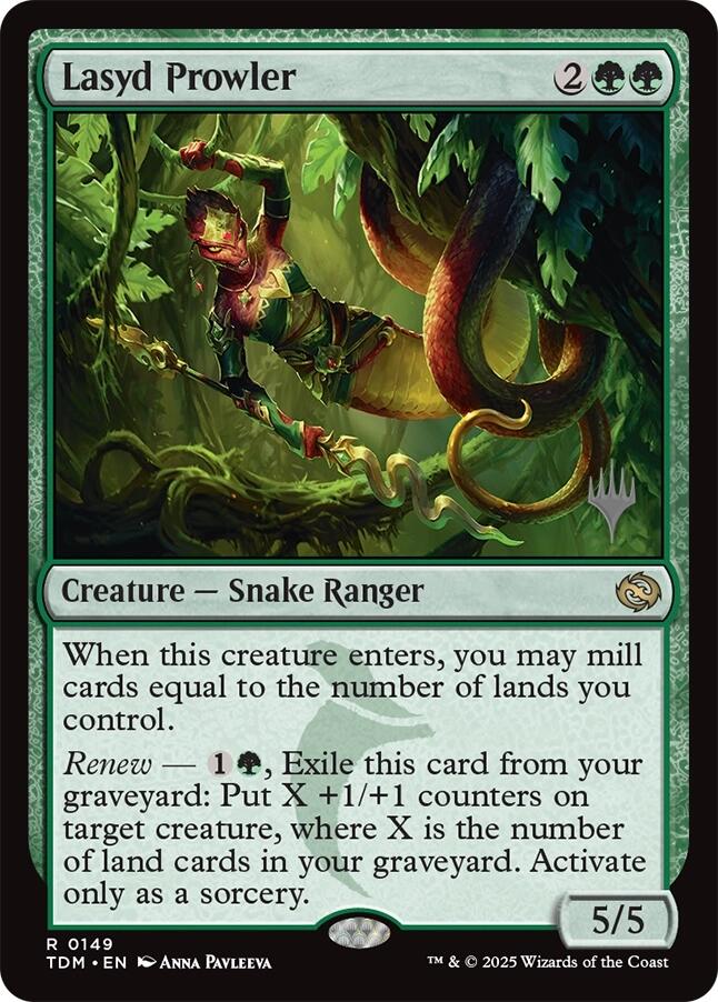 Lasyd Prowler [Tarkir: Dragonstorm Promos] | Good Games Cannington