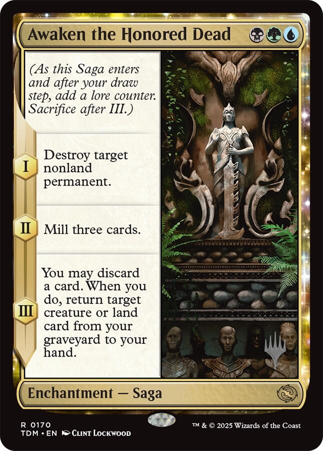 Awaken the Honored Dead [Tarkir: Dragonstorm Promos] | Good Games Cannington