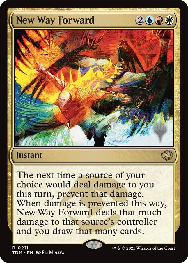 New Way Forward [Tarkir: Dragonstorm Promos] | Good Games Cannington