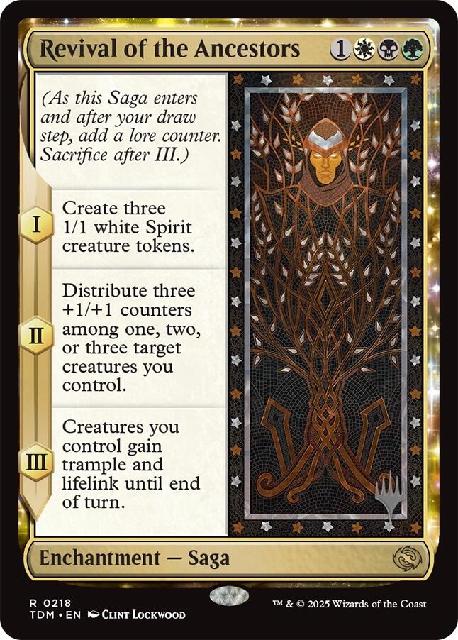 Revival of the Ancestors [Tarkir: Dragonstorm Promos] | Good Games Cannington