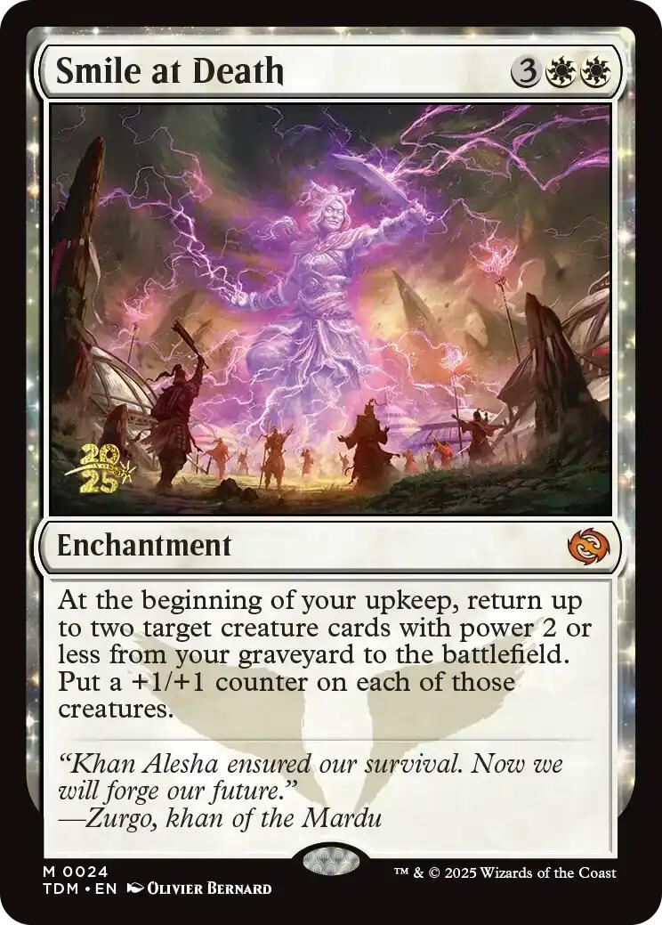 Smile at Death [Tarkir: Dragonstorm Prerelease Promos] | Good Games Cannington