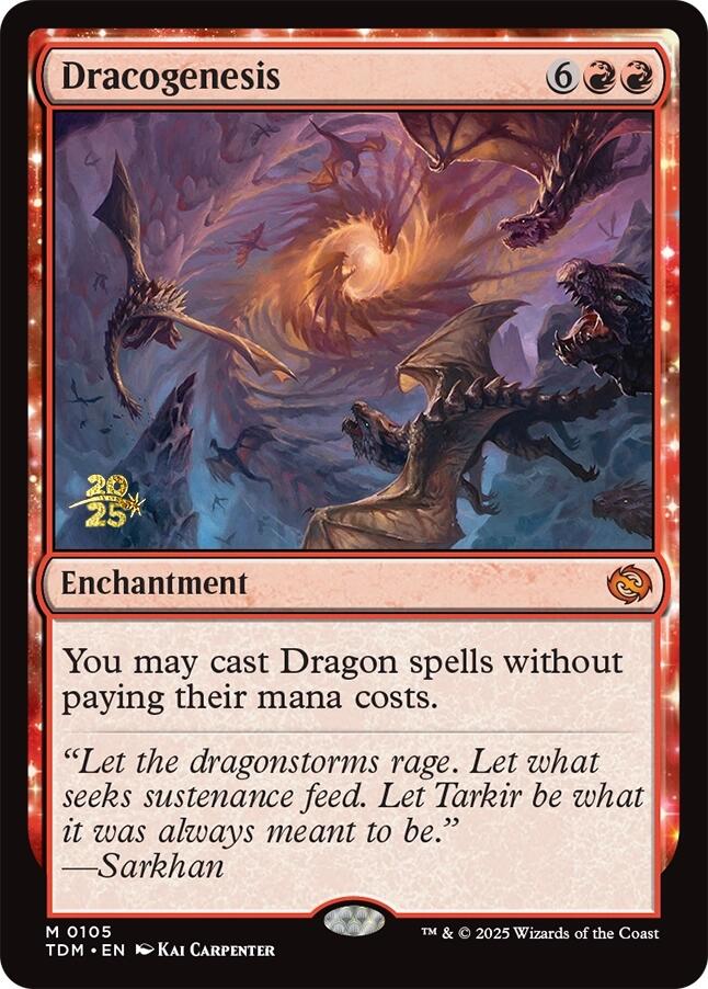 Dracogenesis [Tarkir: Dragonstorm Prerelease Promos] | Good Games Cannington