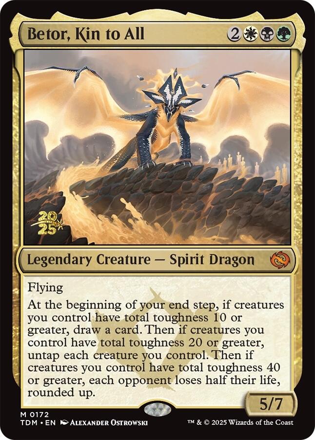 Betor, Kin to All [Tarkir: Dragonstorm Prerelease Promos] | Good Games Cannington