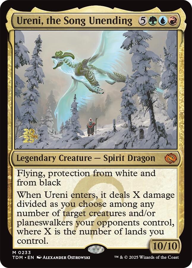 Ureni, the Song Unending [Tarkir: Dragonstorm Prerelease Promos] | Good Games Cannington