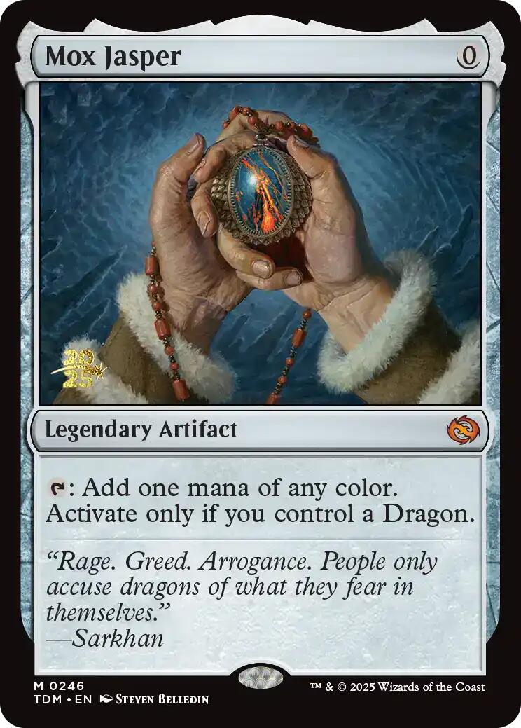 Mox Jasper [Tarkir: Dragonstorm Prerelease Cards] | Good Games Cannington