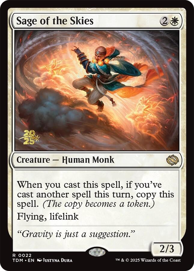 Sage of the Skies [Tarkir: Dragonstorm Prerelease Cards] | Good Games Cannington