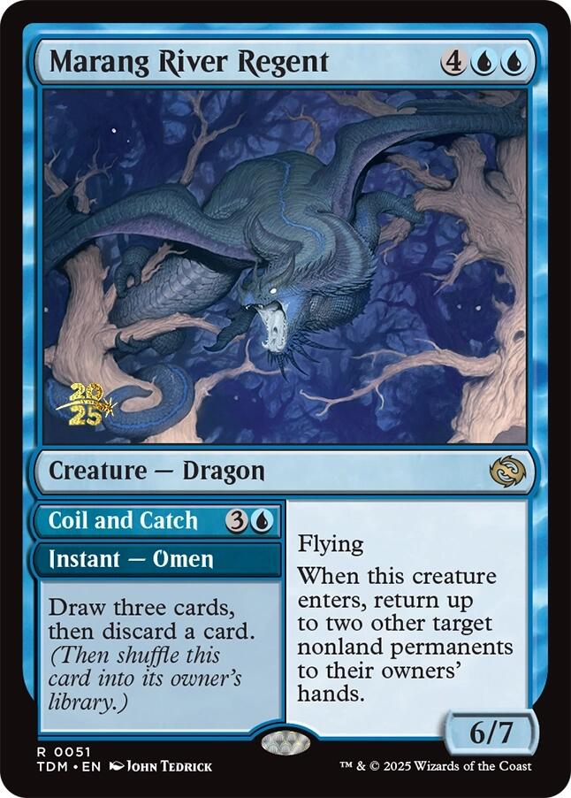 Marang River Regent [Tarkir: Dragonstorm Prerelease Promos] | Good Games Cannington