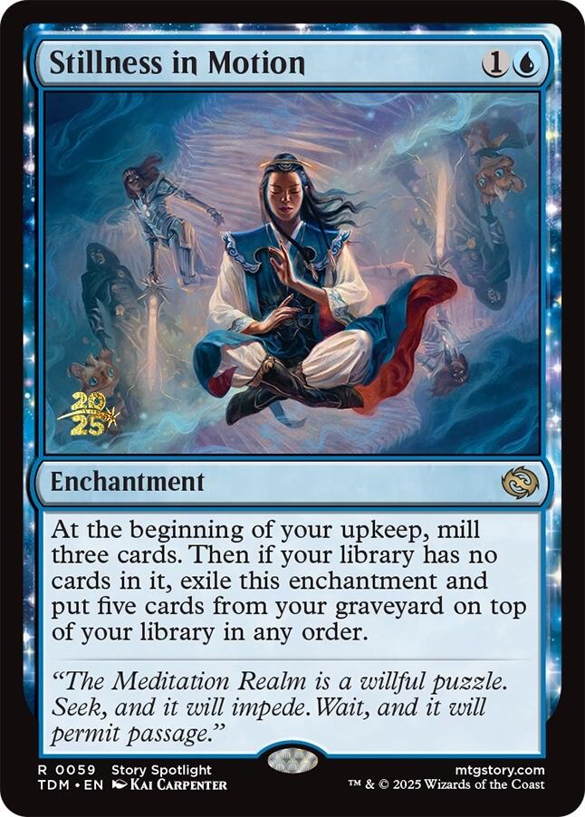 Stillness in Motion [Tarkir: Dragonstorm Prerelease Promos] | Good Games Cannington