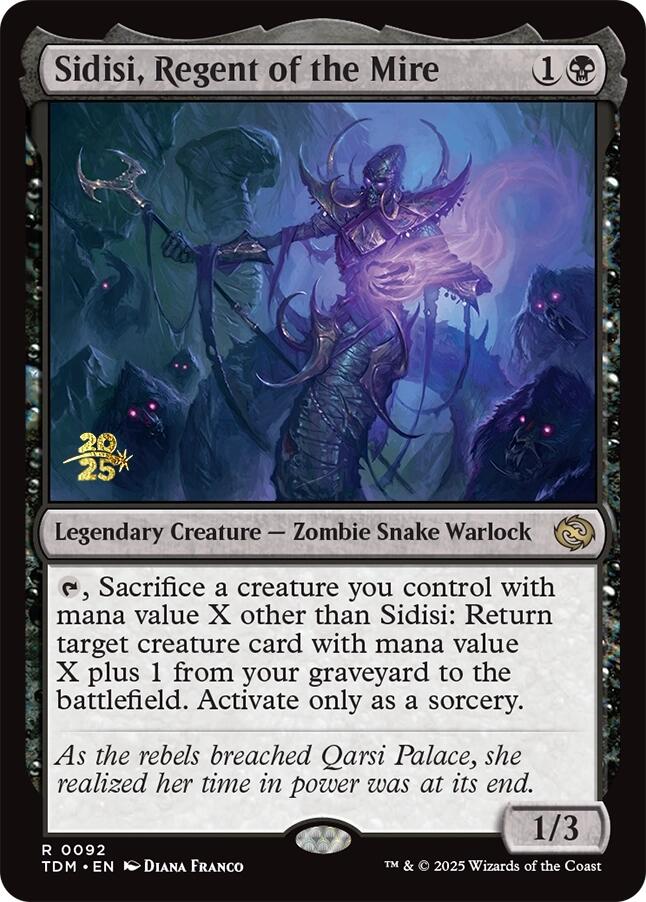 Sidisi, Regent of the Mire [Tarkir: Dragonstorm Prerelease Promos] | Good Games Cannington