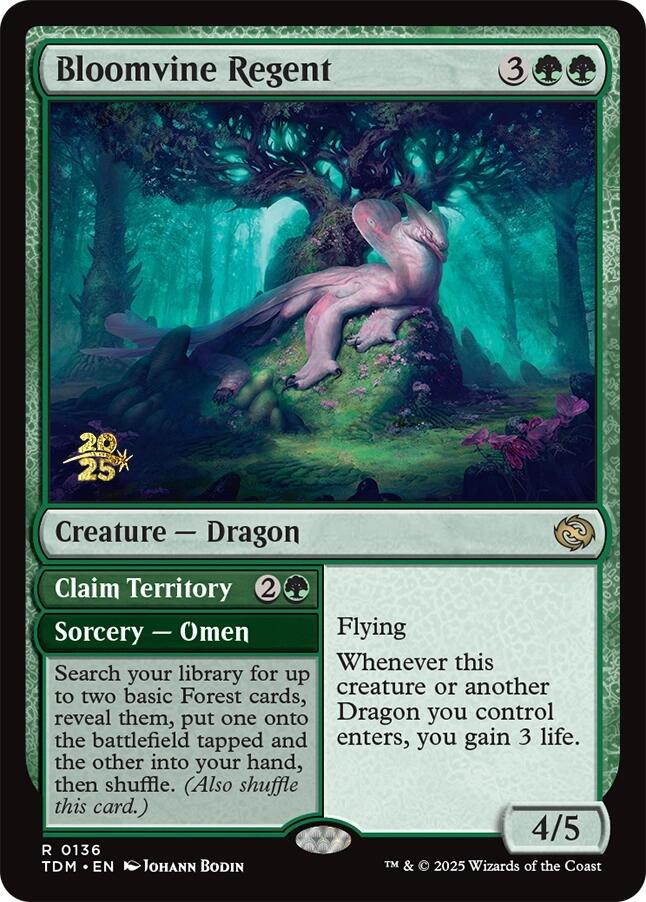 Bloomvine Regent [Tarkir: Dragonstorm Prerelease Promos] | Good Games Cannington