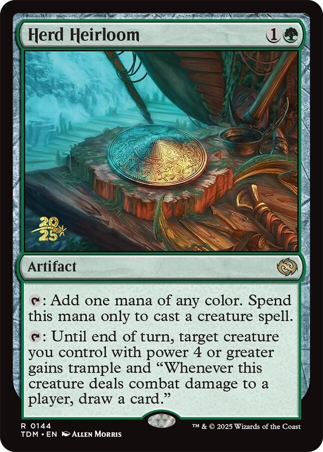 Herd Heirloom [Tarkir: Dragonstorm Prerelease Cards] | Good Games Cannington