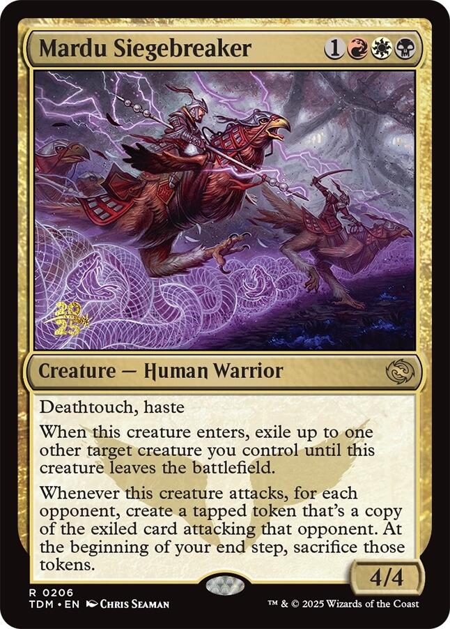 Mardu Siegebreaker [Tarkir: Dragonstorm Prerelease Promos] | Good Games Cannington