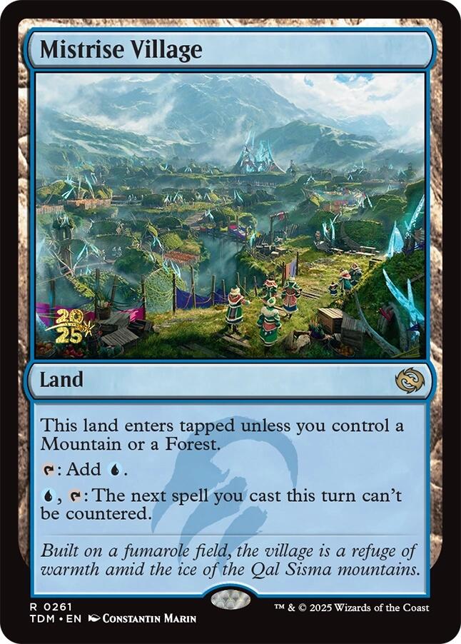 Mistrise Village [Tarkir: Dragonstorm Prerelease Promos] | Good Games Cannington
