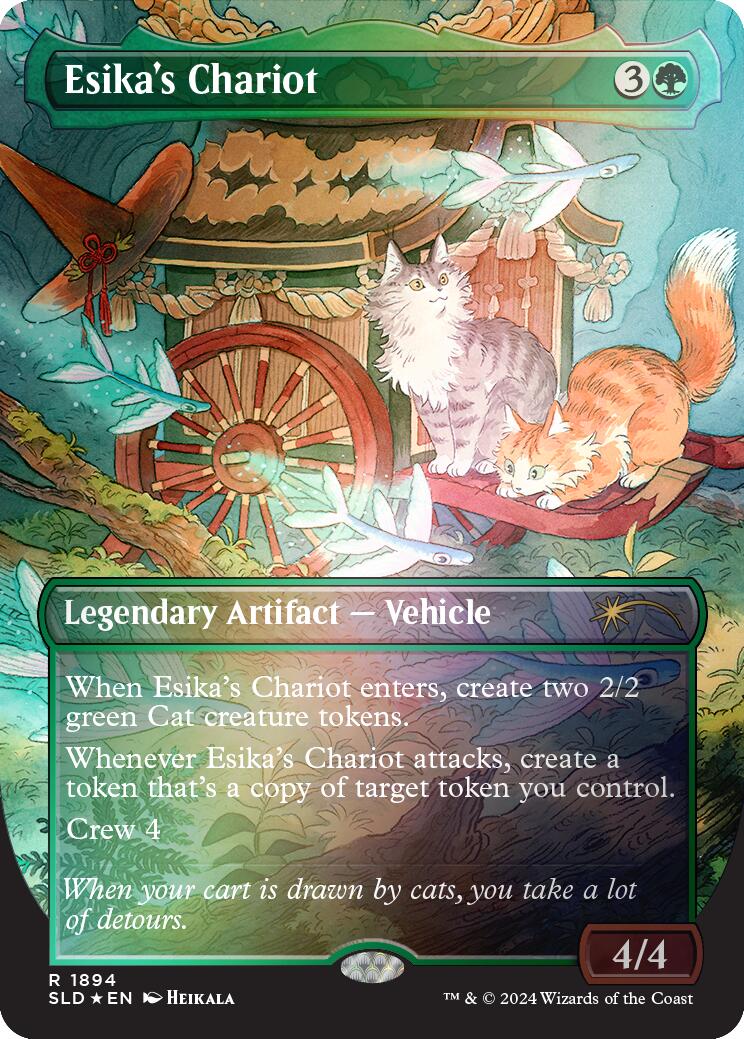 Esika's Chariot (Rainbow Foil) [Secret Lair Drop Series] | Good Games Cannington