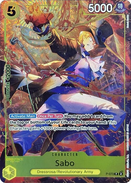 Sabo (Premium Card Collection -Best Selection Vol. 3-) [One Piece Promotion Cards] | Good Games Cannington