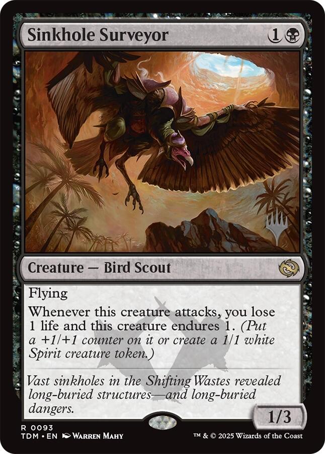 Sinkhole Surveyor [Tarkir: Dragonstorm Promos] | Good Games Cannington