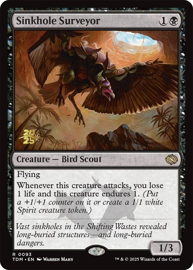 Sinkhole Surveyor [Tarkir: Dragonstorm Prerelease Promos] | Good Games Cannington