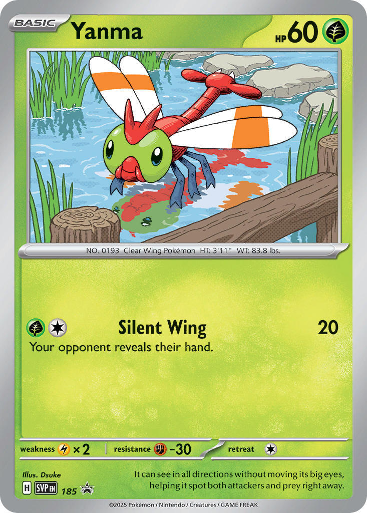 Yanma (185) [Scarlet & Violet: Black Star Promos] | Good Games Cannington