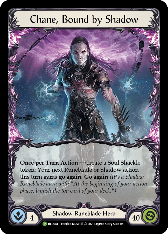 Chane, Bound by Shadow [HER041] (Promo)  Rainbow Foil | Good Games Cannington